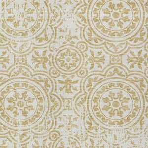 Homeroots 3' Artichoke Green Medallion Rug – Stylish, Washable, Indoor/Outdoor Comfort For Any Space 10' X 14' Polyester 585345