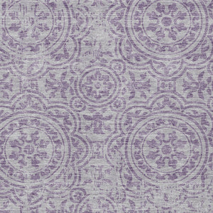 Homeroots 3' Artichoke Green Medallion Rug – Stylish, Washable, Indoor/Outdoor Comfort For Any Space 10' X 14' Polyester 585357