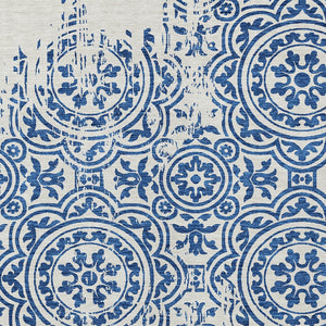 Homeroots 3' Artichoke Green Medallion Rug – Stylish, Washable, Indoor/Outdoor Comfort For Any Space 3' X 5' Polyester 585358