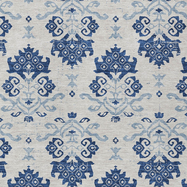 Homeroots 3' Stylish Beige Tan And Taupe Oriental Washable Area Rug For Indoor And Outdoor Spaces, Durable Design 9' X 12' Polyester 585446