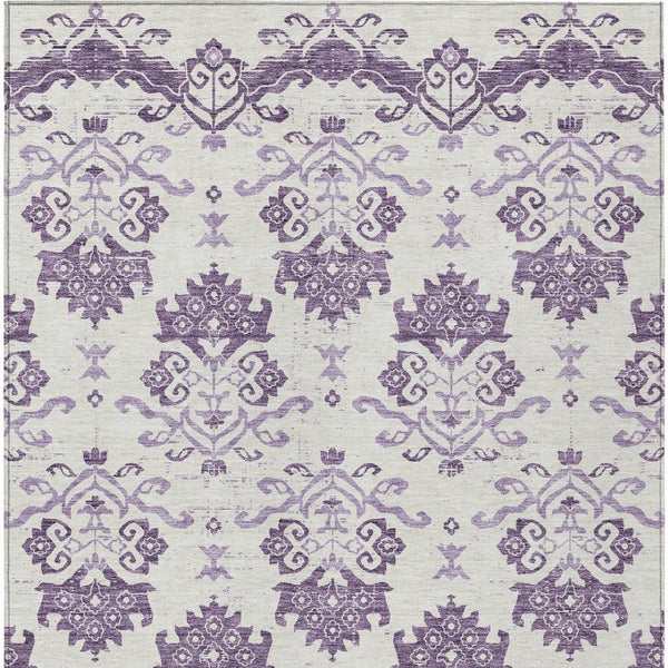 Homeroots 3' Stylish Beige Tan And Taupe Oriental Washable Area Rug For Indoor And Outdoor Spaces, Durable Design 10' X 14' Polyester 585453