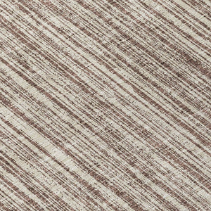 HomeRoots 5' Striped Indoor Outdoor Area Rug - Durable, Washable, Low-Maintenance, Perfect for Any Space 8' Round 585474