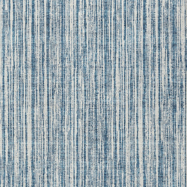 HomeRoots 9' Blue and Ivory Striped Indoor Outdoor Area Rug – Durable, Washable, Coastal Charm for Any Space 9' X 12' 585482