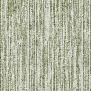 HomeRoots 5' Striped Indoor Outdoor Area Rug - Coastal Green and Ivory Design, Durable & Machine Washable 8' X 10' 585487