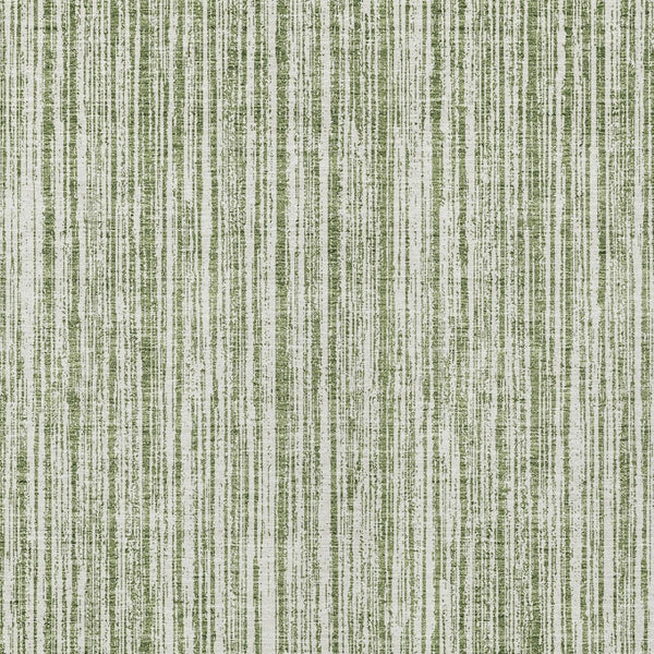 HomeRoots 9' Green and Ivory Striped Washable Area Rug - Durable, Stylish, Machine Washable for Indoor/Outdoor Use 9' X 12' 585488
