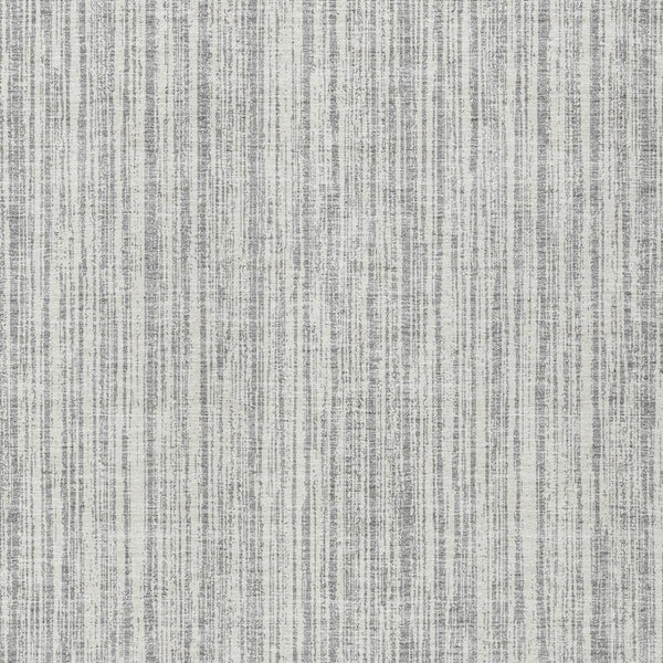 HomeRoots 5' Stylish Gray and Silver Striped Area Rug - Durable, Washable, Perfect for Indoor or Outdoor Spaces 8' X 10' 585493