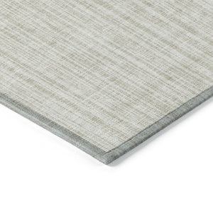 HomeRoots 5' Striped Indoor Outdoor Area Rug – Durable, Washable, Stain-Resistant for High-Traffic Spaces 10' X 14' 585501