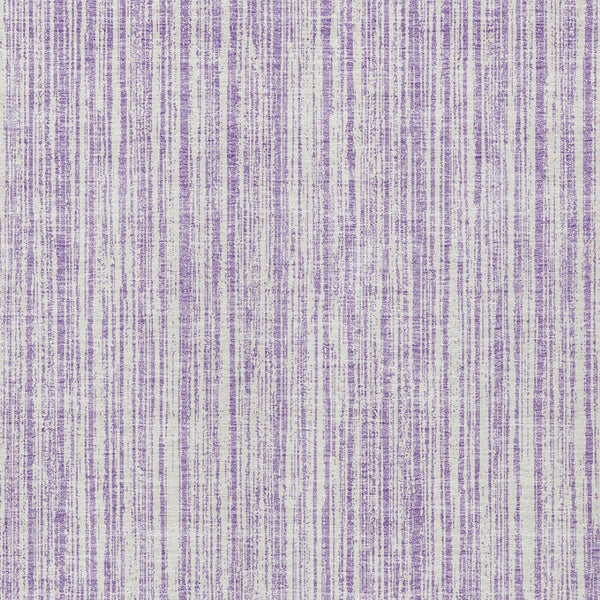 HomeRoots 5' Striped Lavender and Ivory Indoor Outdoor Area Rug – Stylish, Washable, and Versatile for All Spaces 8' X 10' 585505