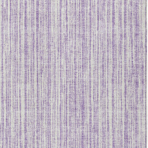 HomeRoots 9' Coastal-Inspired Lavender and Ivory Striped Washable Area Rug - Durable, Versatile, Easy Care! 9' X 12' 585506