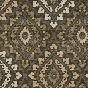 Homeroots 3' Beige Taupe Floral Washable Area Rug - Stylish Indoor Outdoor Design For Versatile Spaces 5' X 8' Polyester 585551