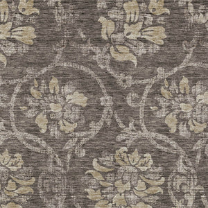 HomeRoots 5' Timeless Floral Washable Area Rug for Indoor & Outdoor Use - Durable, Stain-Resistant, Versatile Design 5' X 8' 585617