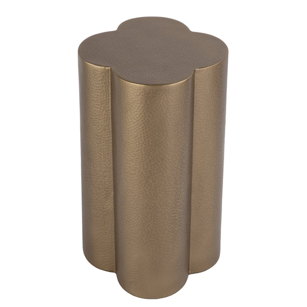 Butler Specialty Colmar Artistic Clover Shaped Accent Table - Stylish Metal Design For Modern Home Decor & Functionality Natural Aluminum 5857312-butler