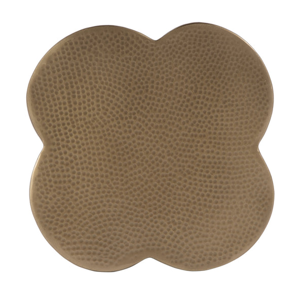 Butler Specialty Colmar Artistic Clover Shaped Accent Table - Stylish Metal Design For Modern Home Decor & Functionality Natural Aluminum 5857312-butler