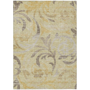 HomeRoots 9' Durable Floral Area Rug for Indoor Outdoor Use – Stylish, Washable & Stain Resistant Design 9' X 12' 585794