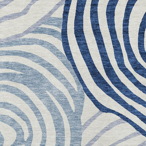 Homeroots 3' Beige Taupe And Green Abstract Washable Area Rug For Indoor And Outdoor High-traffic Spaces 8' X 10' Polyester 585841