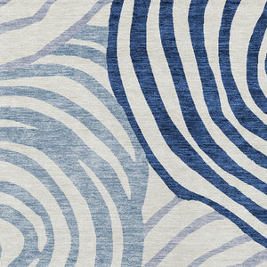 Homeroots 3' Beige Taupe And Green Abstract Washable Area Rug For Indoor And Outdoor High-traffic Spaces 9' X 12' Polyester 585842