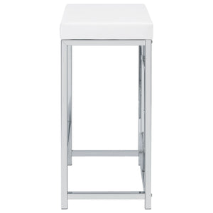 English Elm Laguna 4-Piece Counter Height Dining Set With Nesting Table & Backless Stools For Modern Spaces B062P354060