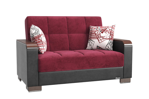 English Elm Primenest Zenaero X Convertible Loveseat With Storage - Stylish Upholstered Sleeper For Small Spaces B030P281772-GIGA