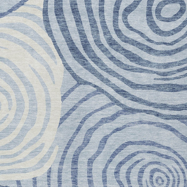 Homeroots 3' Beige Taupe And Green Abstract Washable Area Rug For Indoor And Outdoor High-traffic Spaces 10' X 14' Polyester 585891