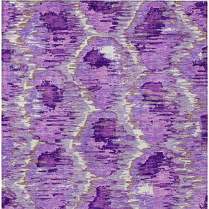 Homeroots 3' Black Charcoal And Silver Abstract Washable Area Rug For Indoor And Outdoor Spaces, Stylish Design 10' X 14' Polyester 586035