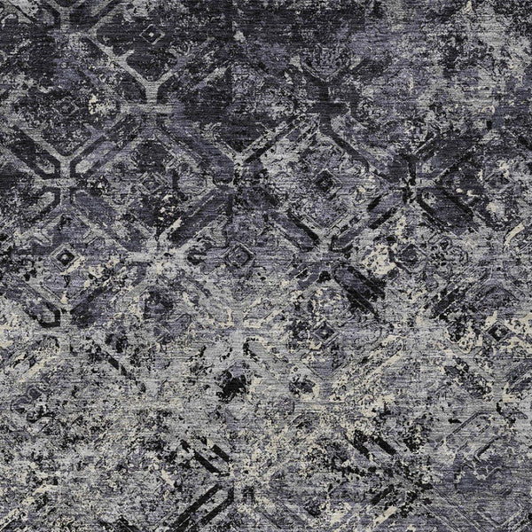 Homeroots 3' Beige Brown Copper Geometric Washable Indoor Outdoor Area Rug For Versatile Home Decor Solutions 5' X 8' Polyester 586061