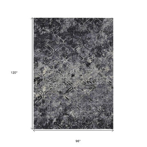 Homeroots 3' Beige Brown Copper Geometric Washable Indoor Outdoor Area Rug For Versatile Home Decor Solutions 8' X 10' Polyester 586063