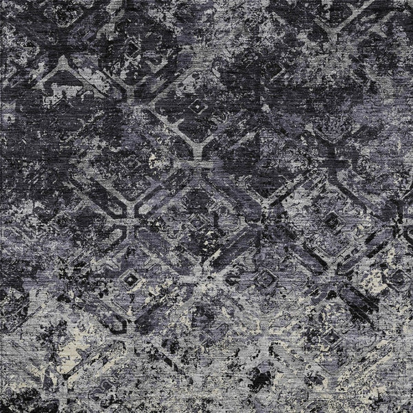 Homeroots 3' Beige Brown Copper Geometric Washable Indoor Outdoor Area Rug For Versatile Home Decor Solutions 9' X 12' Polyester 586064