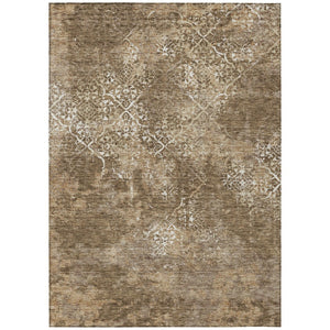 HomeRoots 9' Durable Floral Area Rug for Indoor & Outdoor Use – Easy to Clean, Stylish, and Versatile Design 9' X 12' 586136