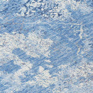 Homeroots 3' Floral Washable Area Rug In Artichoke & Fern Green - Perfect For Indoor & Outdoor Spaces! 8' Round Polyester 586140