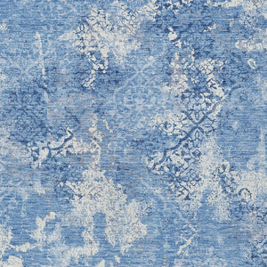 Homeroots 3' Floral Washable Area Rug In Artichoke & Fern Green - Perfect For Indoor & Outdoor Spaces! 9' X 12' Polyester 586142