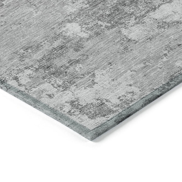 Homeroots 3' Floral Washable Area Rug In Artichoke & Fern Green - Perfect For Indoor & Outdoor Spaces! 9' X 12' Polyester 586166