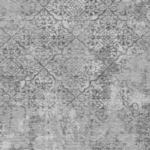 Homeroots 3' Floral Washable Area Rug In Artichoke & Fern Green - Perfect For Indoor & Outdoor Spaces! 10' X 14' Polyester 586167