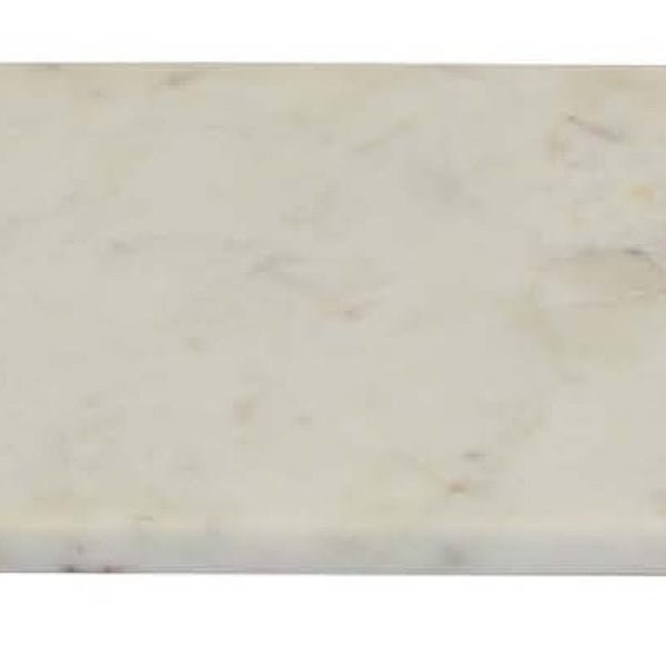English Elm Pammy White Marble Rectangular Tray with Sculptural Gold Branch Handles for Vanity B056P417012