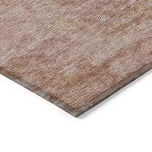 Homeroots 3' Floral Washable Area Rug In Artichoke & Fern Green - Perfect For Indoor & Outdoor Spaces! 10' X 14' Polyester 586185