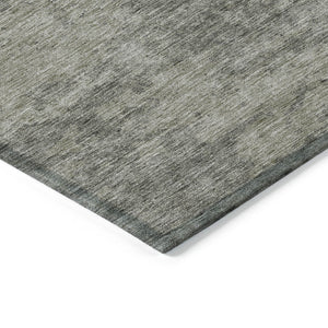 Homeroots 3' Floral Washable Area Rug In Artichoke & Fern Green - Perfect For Indoor & Outdoor Spaces! 10' X 14' Polyester 586197