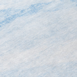 Homeroots 3' Abstract Washable Area Rug In Artichoke Green And Ivory - Perfect For Indoor And Outdoor Spaces 8' Round Polyester 586212