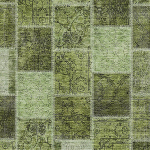 Homeroots 3' Brown Beige And Taupe Patchwork Washable Area Rug - Perfect For Indoor And Outdoor Spaces! 10' X 14' Polyester 586323