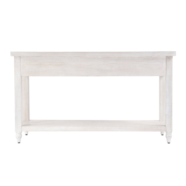 Butler Specialty Dorothy Console Table - Artistic Solid Wood Design With 2 Drawers And Open Shelf For Modern Living Spaces Gray Mango,Iron 5863329-butler