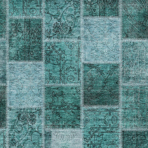 Homeroots 3' Brown Beige And Taupe Patchwork Washable Area Rug - Perfect For Indoor And Outdoor Spaces! 9' X 12' Polyester 586334