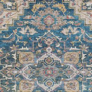 Homeroots 3' Durable Brown Beige Taupe Oriental Washable Area Rug For Indoor And Outdoor Spaces, 36" X 60" 5' X 8' Polyester 586385