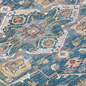 Homeroots 3' Durable Brown Beige Taupe Oriental Washable Area Rug For Indoor And Outdoor Spaces, 36" X 60" 10' X 14' Polyester 586389