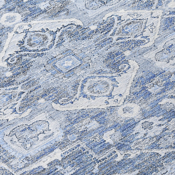 Homeroots 3' Durable Brown Beige Taupe Oriental Washable Area Rug For Indoor And Outdoor Spaces, 36" X 60" 8' Round Polyester 586392