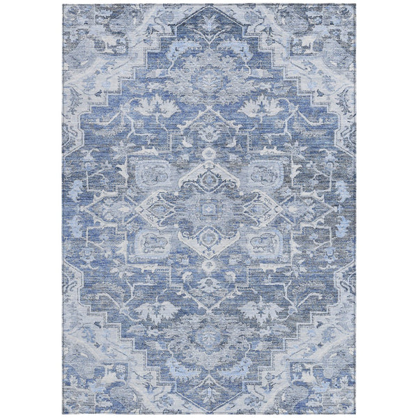 Homeroots 3' Durable Brown Beige Taupe Oriental Washable Area Rug For Indoor And Outdoor Spaces, 36" X 60" 8' X 10' Polyester 586393