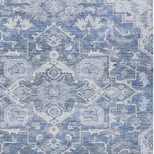 Homeroots 3' Durable Brown Beige Taupe Oriental Washable Area Rug For Indoor And Outdoor Spaces, 36" X 60" 10' X 14' Polyester 586395