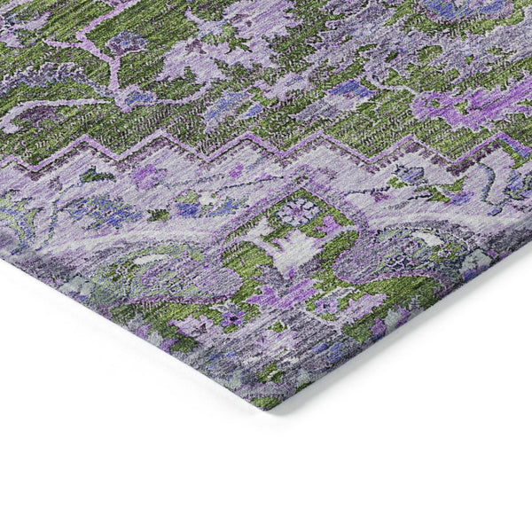 Homeroots 3' Durable Brown Beige Taupe Oriental Washable Area Rug For Indoor And Outdoor Spaces, 36" X 60" 5' X 8' Polyester 586409