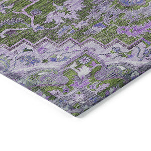 Homeroots 3' Durable Brown Beige Taupe Oriental Washable Area Rug For Indoor And Outdoor Spaces, 36" X 60" 8' X 10' Polyester 586411