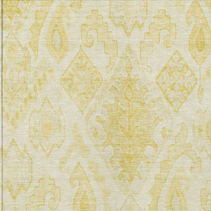 Homeroots 3' Inviting Artichoke Green Mint Ivory Moroccan Washable Area Rug For Indoor & Outdoor Spaces 3' X 5' Polyester 586462