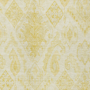 Homeroots 3' Inviting Artichoke Green Mint Ivory Moroccan Washable Area Rug For Indoor & Outdoor Spaces 5' X 8' Polyester 586463