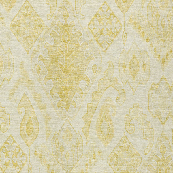 Homeroots 3' Inviting Artichoke Green Mint Ivory Moroccan Washable Area Rug For Indoor & Outdoor Spaces 5' X 8' Polyester 586463