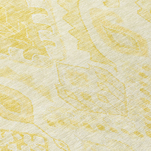 Homeroots 3' Inviting Artichoke Green Mint Ivory Moroccan Washable Area Rug For Indoor & Outdoor Spaces 8' Round Polyester 586464